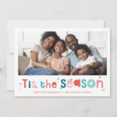 FOTO Spaß Weihnachten Zitat aus der Saison (Vorderseite)