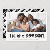 FOTO Spaß Weihnachten Zitat aus der Saison (Vorne/Hinten)