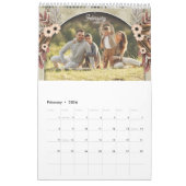 Foto-Speicher der Familie Elegant-Boho-Grafikkalen Kalender (Feb 2026)