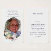 Foto-Speicher für Herbst-Rose (Vorne & Hinten)