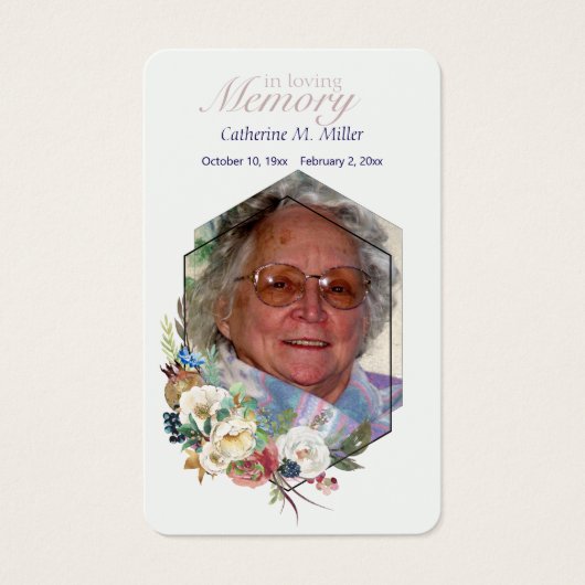 Foto-Speicher für Herbst-Rose (Vorderseite)