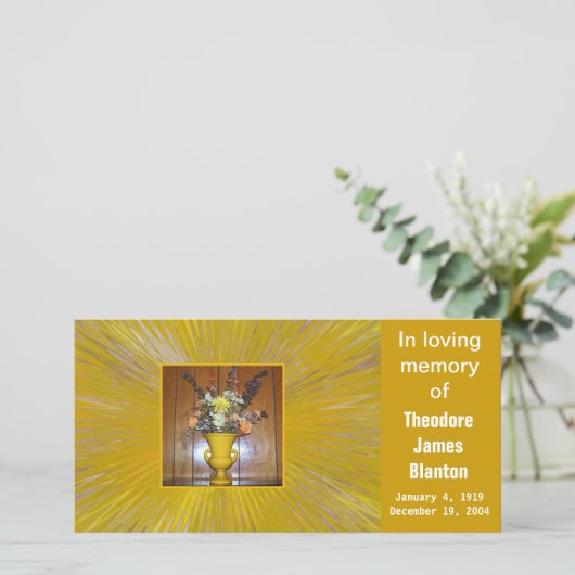 Foto-Speicherkarte (Stehend Vorderseite)