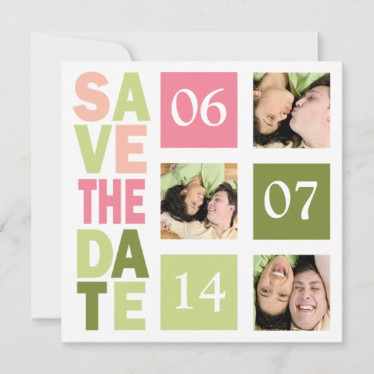 Foto Speichern der Datumskarten Save The Date (Vorderseite)