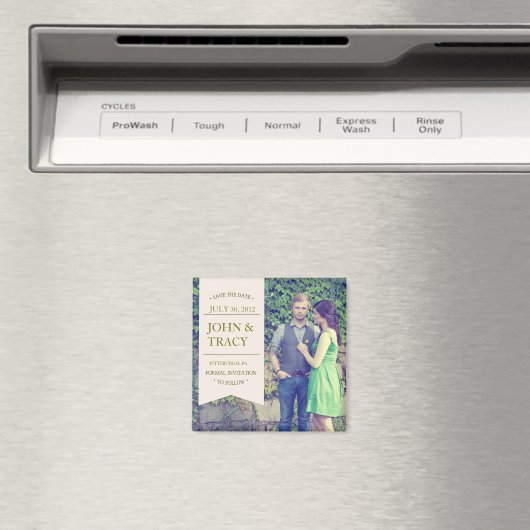 Foto Speichern des Datumsfensters - Banner Magnet (In Situ (Geschirrspüler))