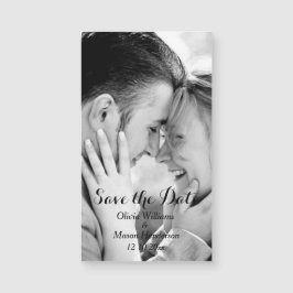 Foto Speichern des Datumsfensters Magnetkarte