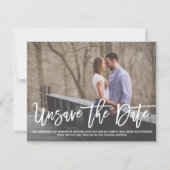 Foto Speichern Sie die Datumskarte horizontal, mod Save The Date (Vorderseite)