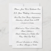 FOTO Speichern Sie die Datumskarten, 60., 75. oder Einladung (Rückseite)