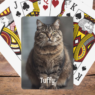 Foto spielen Karten Katze Mama Geschenk Idee Katze Spielkarten