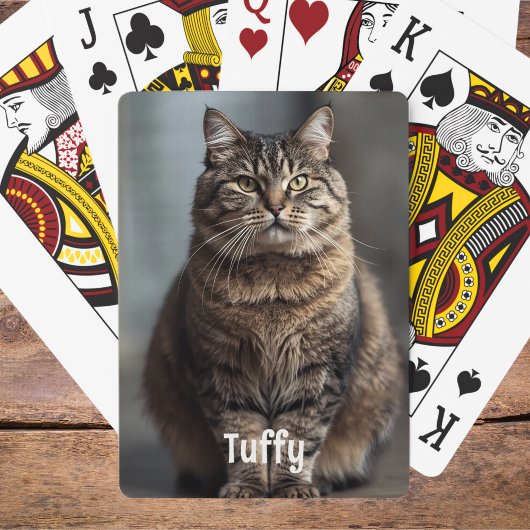 Foto spielen Karten Katze Mama Geschenk Idee Katze Spielkarten