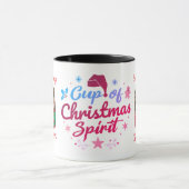 Foto Spirit of Christmas Persönliche Tasse (Zentrum)