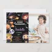 Foto Spooky Dollars Halloween Einladungen (Vorderseite)