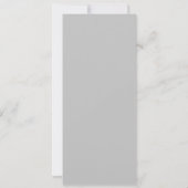 Foto Sport Ticket Einladung große Karte QR Code (Rückseite)