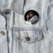 Foto-Sportschaltfläche / Button-Baseball-Player Button (Beispiel)