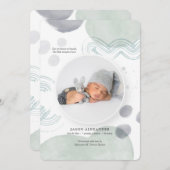 Foto Spot Geburt Ankündigung (Vorne/Hinten)