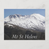 Foto St Helens Crater Postkarte (Vorderseite)
