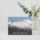 Foto St Helens Crater Postkarte (Stehend Vorderseite)