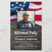 Foto "Staatspolizeiliche Rente" - American Flag In (Vorderseite)