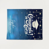 Foto-Stand 2025 für eine benutzerdefinierte Gradui Wandteppich (Vorderseite (Horizontal))