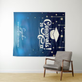 Foto-Stand 2025 für eine benutzerdefinierte Gradui Wandteppich (Beispiel (Horizontal))