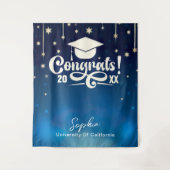 Foto-Stand 2025 für eine benutzerdefinierte Gradui Wandteppich (Vorderseite)