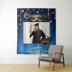 Foto-Stand 2025 für eine benutzerdefinierte Gradui Wandteppich