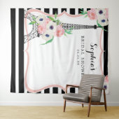 Foto-Stand des Pariser Brautparty Wandteppich (Beispiel (Horizontal))