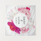 Foto-Stand für Blumenzehen Wandteppich (Vorderseite (Horizontal))