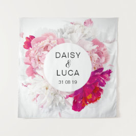 Foto-Stand für Blumenzehen Wandteppich