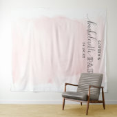 Foto-Stand für den Junggeselinnen-Abschied leeren Wandteppich (Beispiel (Horizontal))