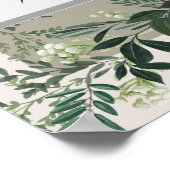 Foto-Stand für die Grüne-Engagement-Partei Poster (Ecke)