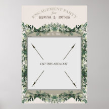 Foto-Stand für die Grüne-Engagement-Partei