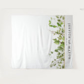 Foto-Stand für die Grünflächen im Wald Wandteppich (Vorderseite (Horizontal))