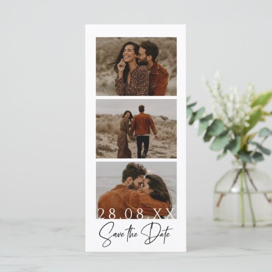 Foto-Stand für Minimalistische Filmstreifen Save t (Stehend Vorderseite)