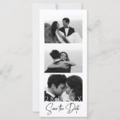 Foto-Stand für Minimalistische Filmstreifen Save t (Vorderseite)