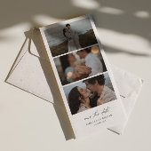 Foto Stand Save the Date, Einladung Foto Strip