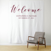 Foto-Stand-Stütze des Marsala Wandteppich (Beispiel)