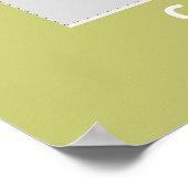 Foto-Standrahmen für Extravagante Abschluss in Lim Poster (Ecke)