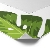 Foto-Standrahmen für tropisches Party Poster (Ecke)