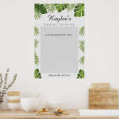 Foto-Standrahmen für tropisches Party Poster (Küche)