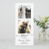 Foto-Standstreifen Hochzeit speichern Sie das Datu (Stehend Vorderseite)