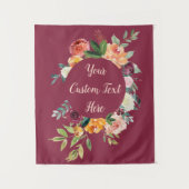 Foto-Standtapestung im Fall-Brautparty-Hintergrund Wandteppich (Vorderseite)