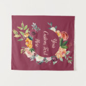 Foto-Standtapestung im Fall-Brautparty-Hintergrund Wandteppich (Vorderseite (Horizontal))