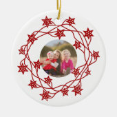 Foto Star Wreath Scandinavien Keramik Ornament (Vorne)