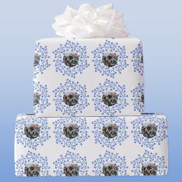 Foto Star Wreath Skandinavien Geschenkpapier