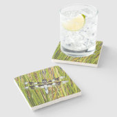 Foto Steinuntersetzer (Seitenansicht)