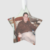 Foto Sterne in der Himmel Erinnerung Acrylic Ornament (Vorderseite)