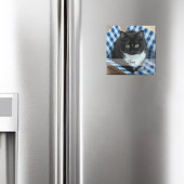 Foto Sticker mit Namen Magnet