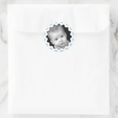 Foto-Sticker Runder Aufkleber (Tasche)
