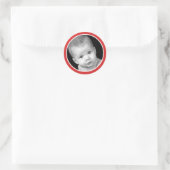 Foto-Sticker Runder Aufkleber (Tasche)