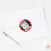 Foto-Sticker Runder Aufkleber (Umschlag)
